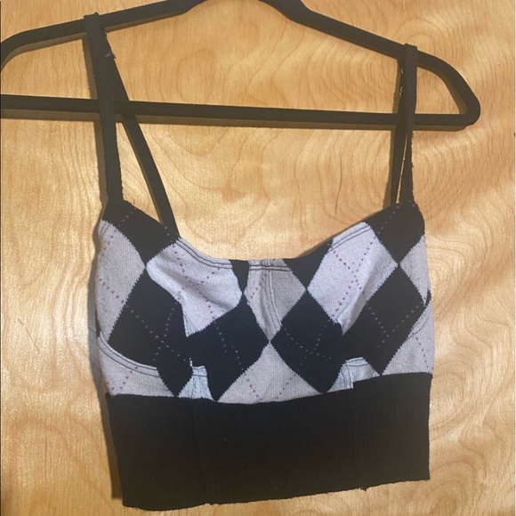 ‘Dana Foley NYC’ recycled. knit crop top - Picture 7 of 8